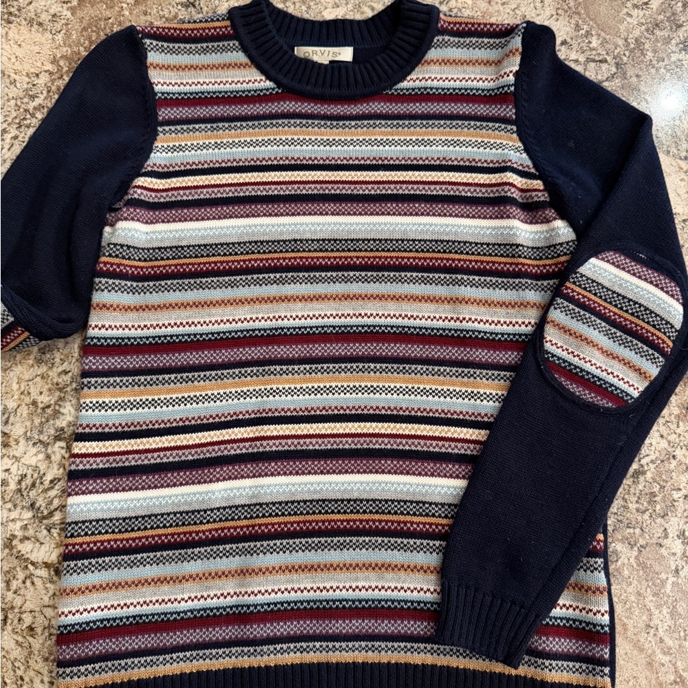 Orvis Multicolor Striped Sweater